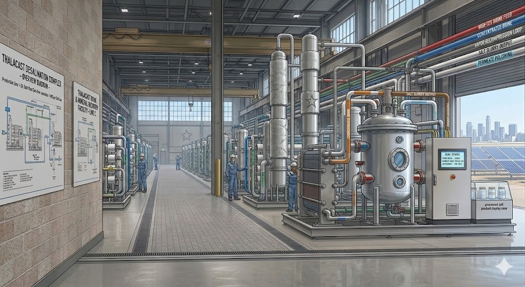 Brine Mineral Recovery Facility